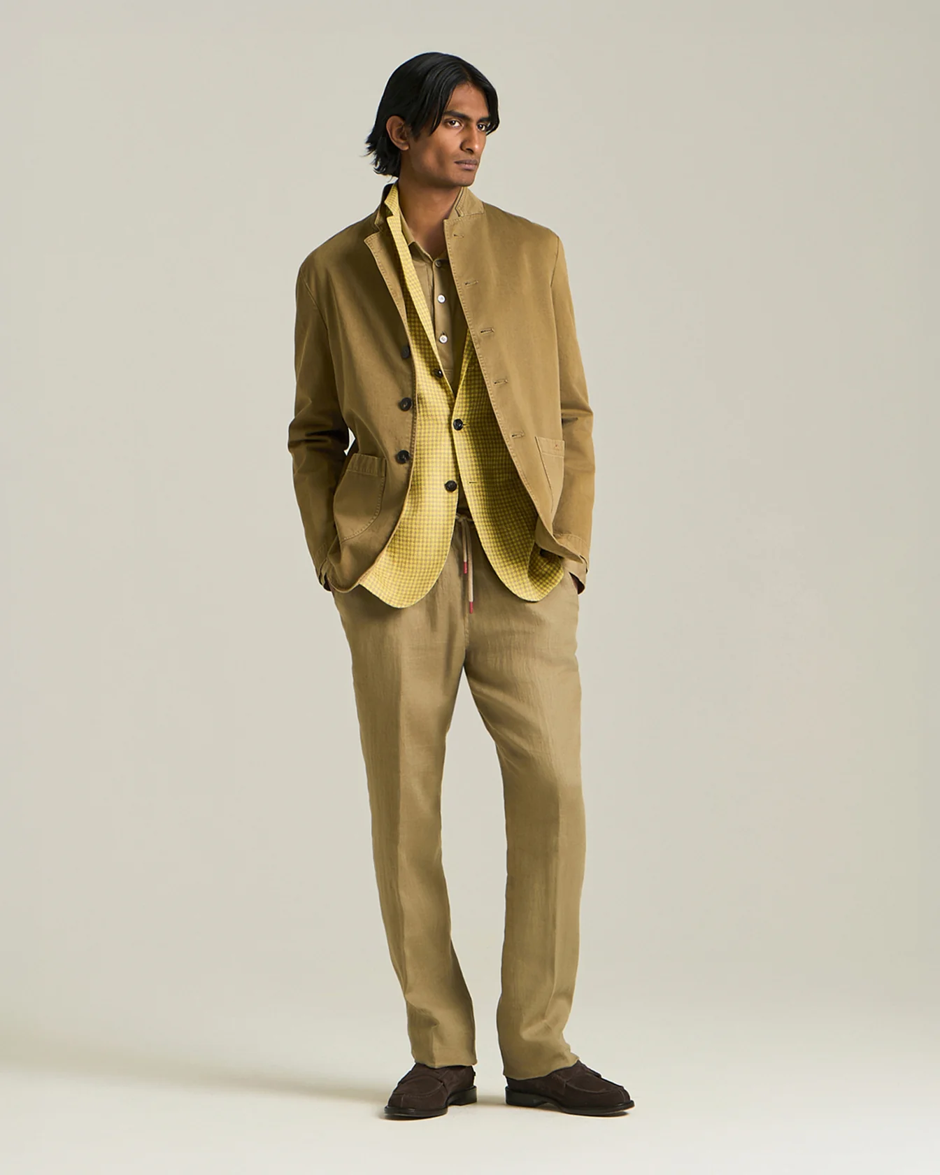 SARTORIAL COTTON BLEND POLO SHIRT - Image 5