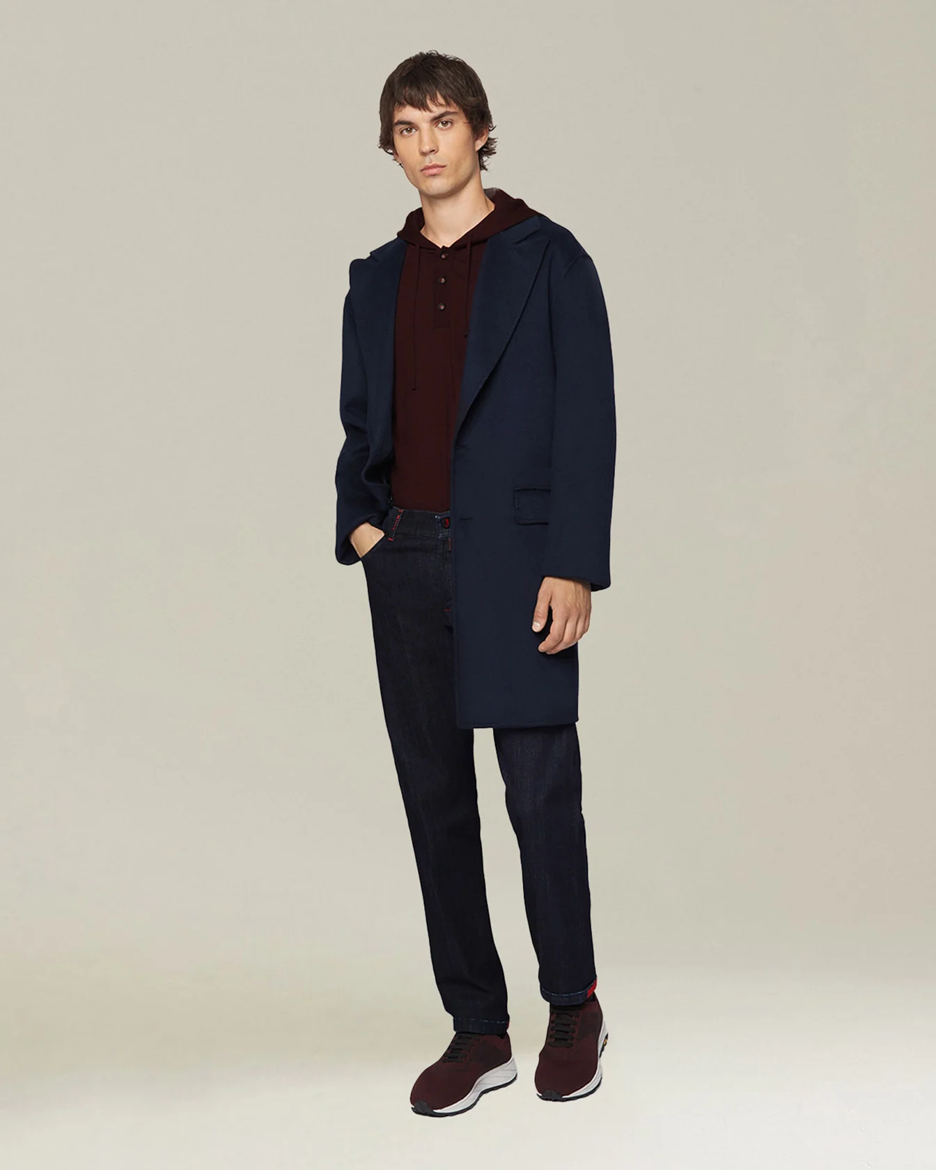 CASHMERE DOUBLE CLOTH COAT - Image 5
